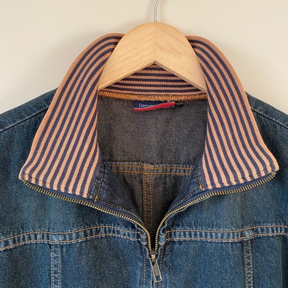 ❤️3/30❤️Zip-up Denim Jacket - Picture 7 of 8